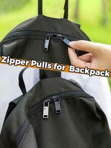 4pcs Detachable Metal Zipper Pulls, Zipper Replacements (Upgrades), Detachable Zipper Pulls Suitable For Luggage, Clothing, Jackets, Backpacks, Boots, Wallets, Coats - Anti-Theft Deterrent - Secure Zipper - Zipper Pull Replacement Parts - Multicolor - View 5