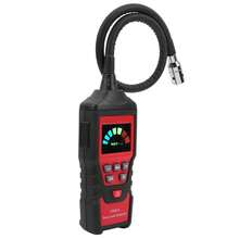 HT601A Portable LED Combustible Flammable Gas Detector Gas Leakage Tester Analyzer - Rojo - Ver 4