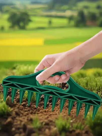 Handheld Seed Planter & Spiral Drill Bit Tool Set - Handheld Garden Seed Planter And Soil Drill Bits For Vegetables, Flowers And Lawn, Made Of Durable Plastic, Precise Spacing Tool, Lightweight And Fast Bulb Planter, Suitable For Beginners And Professionals