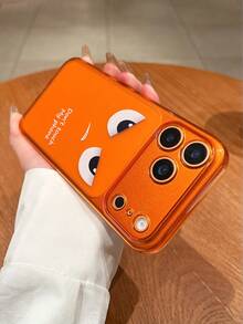 Luxury Matte Translucent Magnetic Shockproof Phone Case Compatible With IPhone 17 Pro Max 16 15 14 13Pro Air Slim Fit Protective Cover Durable Anti-Scratch Design - Orange - View 4