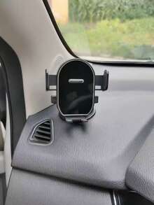 车载手机支架 – 360°旋转仪表盘支架，带吸盘底座、自动锁定机制、防震防抖、通用车载导航支架 - 吸盤支架 - 查看 4