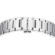 BIDEN 1 chiếc đồng hồ đeo tay nam cao cấp chạy bằng pin thạch anh, đồng hồ thể thao nam chống nước, dạ quang, hiển thị ngày và tuần, dây đeo bằng thép không gỉ, đồng hồ nam + hộp - màu xanh lá - Xem 8