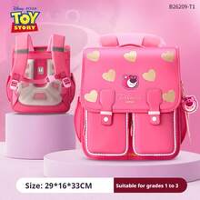 Disney Ba lô hoạt hình Zootopia, dung tích lớn, thiết kế tiện dụng chống sốc, nhiều ngăn chứa đồ, làm từ polyester, PU, EVA. - Nhiều màu - Xem 2