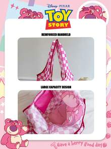 Disney 1个官方授权米奇老鼠收纳袋，可折叠购物袋，大容量手提包，单肩包，轻便手提包，官方授权正品，女士/女孩/女性适用，适合日常/购物/外出 - 彩色 - 查看 11