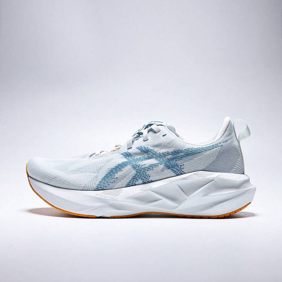 Asics 男士 NOVABLAST 5 低帮跑步鞋 1011B974-407 - 藍色 - 查看 1