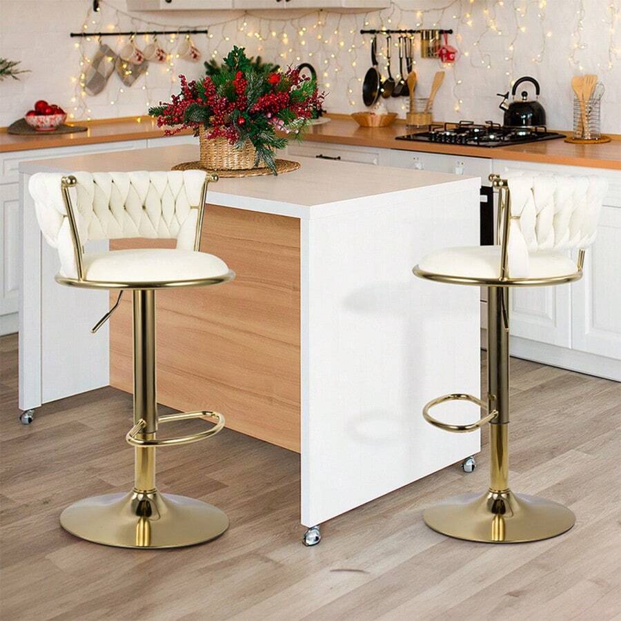 Barstools - Beige - View 1