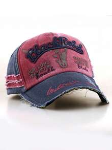 1pc 2026 New Baseball Cap, Embroidered Bull Head Design, Outdoor Sports Hat, Casual Versatile Sun Protection, Retro Style, Multi-Color Options, Distressed American Vintage Look, Unisex Spring/Autumn Adjustable Snapback Hat, Essential For Outdoor, Commuting - Multicolor - View 10