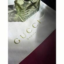 Gucci 1PC Double-Sided Design Women's Canvas Cosmetic Bag, Rose Pink Or White, Large Capacity Dual-Purpose Makeup Pouch For Daily Use, Fashion Elegant , Cosmetic Bag - Multicolor - View 7