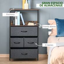 Storage Drawers - Dark Grey - View 2