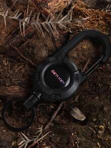 伸缩钢丝绳多功能钥匙扣，适合户外旅行/露营/钓鱼所需的各种小物品，可挂在旅行背包上，不易丢失，休闲，可爱，优雅，适合所有季节，街头，派对，由 ABS 塑料制成，学校汽车配件 Goth Y2k