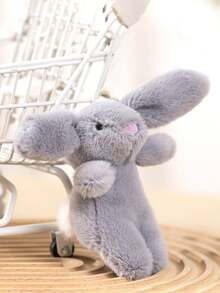 1个可爱兔子毛绒钥匙扣，萌趣钥匙扣，毛绒动物钥匙扣，可爱卡通毛绒包包挂件，小饰品，汽车钥匙扣，钥匙链挂绳，钥匙扣，钥匙圈配件，钥匙圈，情侣钥匙扣，送给女性的礼物，送给男友的礼物，圣诞礼物，圣诞袜礼物，生日礼物，送给朋友的礼物，节日礼物，活动纪念品，派对小礼品 - 彩色 - 查看 11