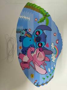 6/12pcs Stitch Cartoon Birthday Hats, Stitch Party Supplies, Suitable For Graduation, Wedding, Party Decorations And Stitch Themed Party (With Strings) - Multicolor - View 7