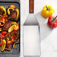 MAMSHIB Stainless Steel Spatula, Cake Spatula, Tiramisu Spatula, Steak Cooking Spatula, Pizza & Yogurt Angled Utensil, Suitable For Cast Iron, Nonstick Pans, Grilling, Pancakes, Burgers - Multicolor - View 5