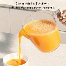 1pc Multi-Function Manual Milk Frother, Large Capacity Whisk Egg Beater, Detachable Design For Convenient Use - Multicolor - View 4