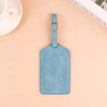 Etiqueta de Bagagem Personalizada, Etiqueta de Bagagem Única e Fofa com Cobertura de Privacidade, Identificador Anti-Perda para Mala, Acessórios de Viagem para Mulheres e Homens, Organizador de Viagem Durável de Grande Capacidade, Essenciais de Cruzeiro, Essenciais de Férias, Itens Essenciais de Viagem para Homens e Mulheres - Multicolorido - Visão 6