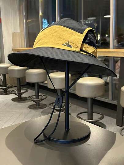 1PC Fisherman's Hat For Men And Women, Spring And Summer, Sun Protection, Quick-Drying, Sunshade Hat, Outdoor Travel, Camping, Fishing, Western Cowboy Hiking Hat