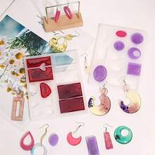 3件套包括珠宝模具、阿拉伯字母模具、珠宝模具、水滴形硅胶模具和由UV树脂制成的DlySilicone模具 - 字母 - 查看 5