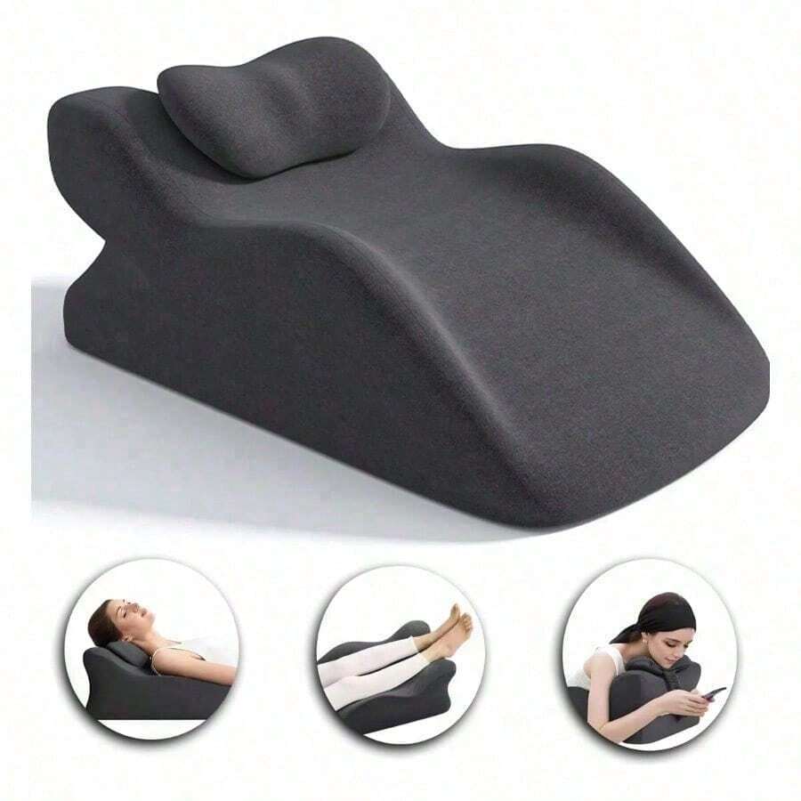 Almohada Grande Cuña Cojín Ortopédica Antireflujo Ajustable - 1 - Ver 1