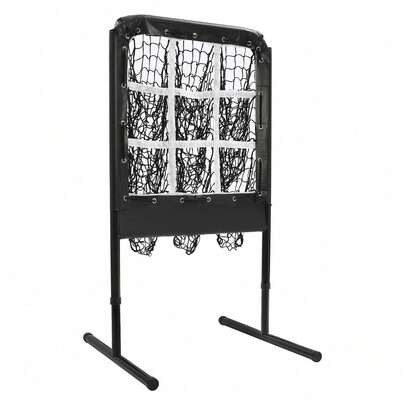 Baseball & Softball Pitchers Target | 9 Pocket Pitching Net Height Adjustable