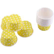 Estuches para Cupcakes Estuche para Vasos Envoltura de Papel Liner Curling Pink para 100 Uds Portavasos para Pasteles Organizador Taza para Envoltorios Kits de Decoración de (Amarillo),40808368 - Marrón Mocha - Ver 1