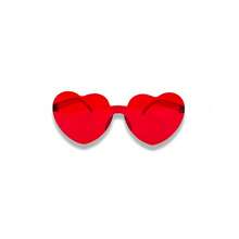 2/3pcs/Set Valentine's Day Red Heart Accessories Set, Red Heart Headband, Heart-Shaped Glasses, Stockings, Party Themed Couple Outfit Accessories, Photo Props - Multicolor - View 9