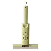 Miniaturowy mop kolodionowy, składany, obrotowy mop bez użycia rąk, chłonny mop. - Zielony - Zobacz 6