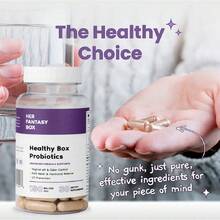 Healthy Box Probiotics--ADVANCED FORMULA SUPPORTS|Vaginal PH & Odor Control|PMS Relief & Hormonal Balance |UTl Prevention|150BILLION CFU|30DIETARY SUPPLEMENTS - 3 chai - Xem 6