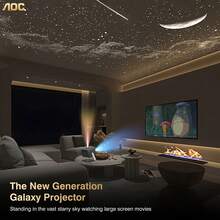 [High-Brightness Portable Projector] AOC 15000 Lumens 4K Projector, Supports Wi-Fi 6, Autofocus + Keystone Correction, Compatible With Multiple Platform Devices, Dual Modes For Work And Gaming. - Xem 6