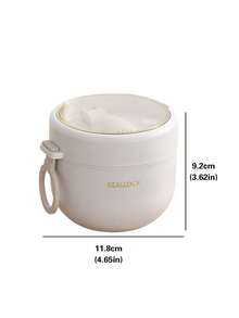 1 pieza Taza de desayuno con tapa y cuchara, Taza de avena con cuchara, Taza de ensalada, Taza de batido, Taza de dieta, Bolsa de almuerzo con caja de avena, Bolsa de almuerzo, Recipiente de avena sellado, Recipiente de desayuno portátil, Color aleatorio, Taza de desayuno reutilizable apta para fruta, pudín, yogur, ensalada, yogur, cereales, leche, sopa, etc., excelente para el hogar, la escuela, la oficina, los viajes y los picnics al aire libre - Multicolor - Ver 12