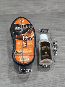 Leather Shoe Polish Set - Clear Shoe Wax, Designed For Various Synthetic Leather Shoes, Perfectly Restores Color And Enhances Shine.,Wedding,Y2k,Party - Multicolor - View 7