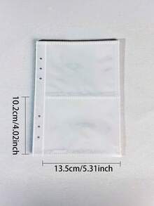 A5 6-Ring Zipper Binder Cover With Refill Pages - Multicolor - View 4