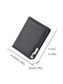 Ultra-Thin Card Holder, Multi-Card Slots Bank Card Wallet, Minimalist One-Piece Driving License Card Case, Credit Card Holder - Multicolor - View 5