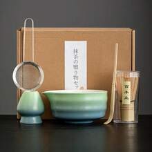 1pc/5pcs Matcha Tea Set, Includes Matcha Bowl, Matcha Whisk, Matcha Cup, Stirrer, Tea Spoon, Tea Bowl Set, Matcha Preparation Tools, Dessert & Beverage Making Tools, Japanese Gift Box, Matsukawara Matcha Stirring Set, Gift For Matcha Enthusiasts - Multicolor - View 13