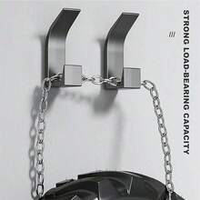 1pc/5pcs No Drill Wall Hooks - Multi-Purpose Adhesive Hooks, Suitable For Bedroom, Kitchen, Bathroom - Ideal Clothing & Hat Storage Tool - Multicolor - View 11