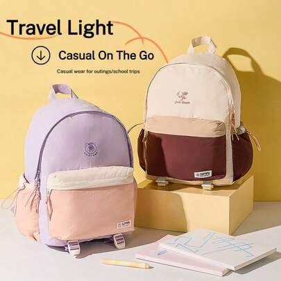 Disney 大容量轻便时尚学生休闲背包，户外休闲背包