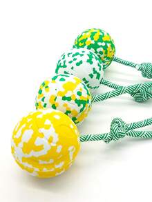 Durable Knotted Ball Pet Toy, Suitable For Small, Medium And Large Dogs, Promotes Interactive Play And Exercises - Multicolor - View 11