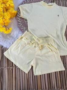 Girls' Outfit Set - New Arrival/Fashion/Party/Outing/Promotion/ - 黃色 - 查看 11