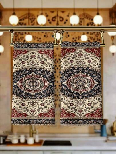 2pcs/4pcs Bohemian Pattern Kitchen Towels, Bohemian Pattern Bathroom Towels, Bohemian Outdoor Party Towels, Bohemian Home Decor, Bohemian Kitchen Decor, Modern Style, Quick Dry, Super Soft Microfiber Material, Rectangular, 15.75IN*23.62IN/40*60CM Digital Printing Pattern, Suitable For Outdoor Party Decoration, Bohemian Holiday Gifts