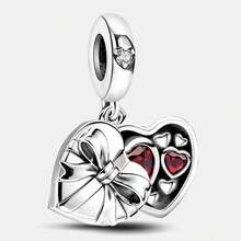 1pc 925 Sterling Silver Love Series Eternal Family Bead Pendant, Suitable For Women Bracelet DIY Jewelry - Set 1 - View 17