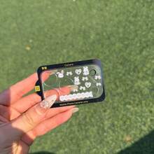 High Definition Lens Film + DIY Rabbit Heart, Butterfly Embossed Stickers, Suitable For IPhone 17 Pro/Pro Max, High Definition Transparent Protective Film, Tempered Glass Material, Anti-Scratch - Lens Film + Sticker - View 5