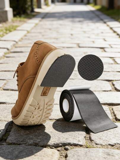 Self-Adhesive Repair Tape, Anti-Slip, Noise Reduction, Suitable For High Heels And Sneakers, Also Can Be Used For Desk/Chair Pads, Anti-Collision Stickers, Shoe Insoles, Bottom Protective Pads, Bottom Mute Tapes, High Heel Noise Reduction Self-Adhesive Pads, Anti-Slip Heel Pads, Wear-Resistant Stickers, Can Be Cut. A Great Gift For Valentine's Day And Other Holidays,Women's Day,Travel Essentials,Wedding Favours,Y2k,Bedroom,Car Accessories Women,Kitchen Decor,Cute Stuff