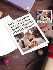 Customized Valentine's Day Card - Unique Birthday, Valentine's Day And Anniversary Card With Envelope - English Text, Suitable For Boyfriend, Girlfriend, Husband And Wife (With Envelope) - Multicolor 2 - View 4