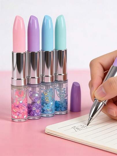 2支装唇线笔 – 中性色调，网络红人风情唇线笔，可爱学生唇线笔，学生专属的风情唇线笔，课堂奖励和奖品，派对礼品，课堂笔记，返校必备品，非常适合儿童节、教师节和其他庆祝活动。