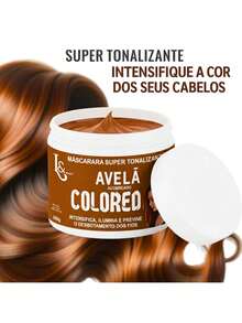 Super Toning Mask Hazelnut Chocolate 300g Colored Hair - L&Beauty - Hazelnut - View 2