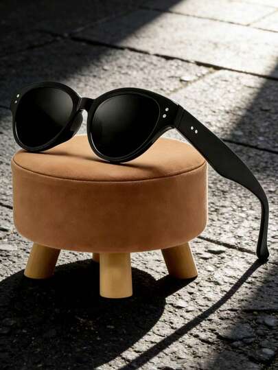 1pc/2pcs New Retro High-End Men's Fashion Glasses, Suitable For Sunscreen, Fishing, Fashion Outfits, Driving