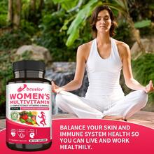 Bcuelov Women's Multivitamin Supplement - Contains Daily Multiminerals And Vitamins - Supports Heart, Brain, And Skin Health - 120 Capsules - 1 Bottle - View 7