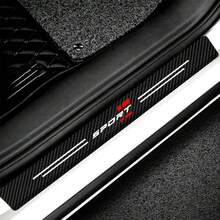 Car Trunk Sill Plate Scratch-Resistant Sticker Decal Car Door Welcome Pedal Scratch Protection Strip For Most Cars - SP-rED - View 7