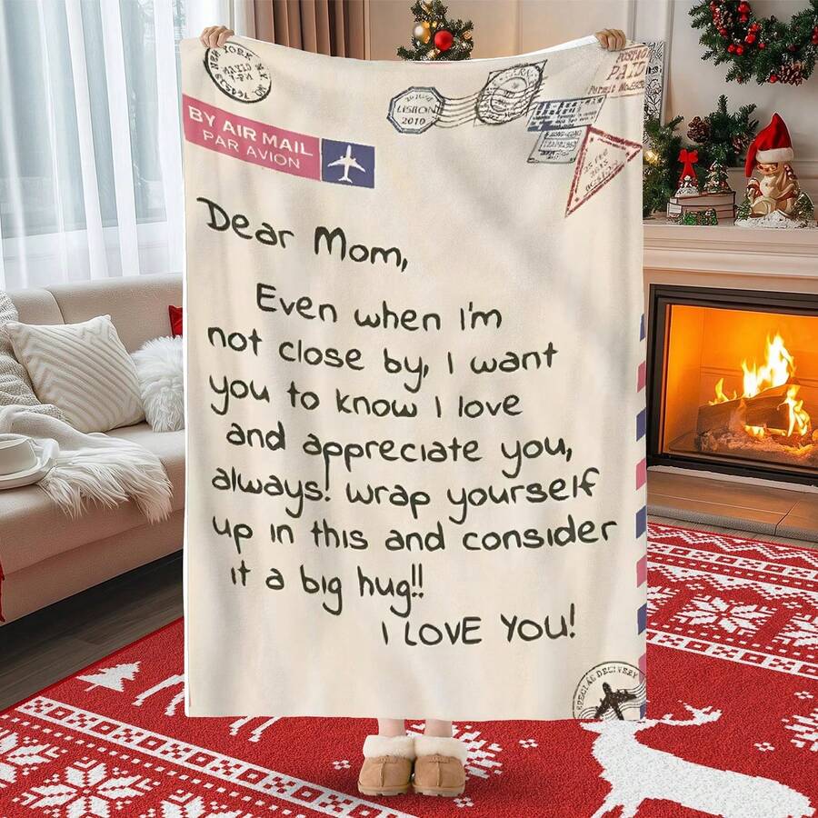 Cartoon Blanket Soft Comfortable Multifunctional Cozy Throw For Home Decor Sofa Bed Gift Warm Plush - 彩色 - 查看 1