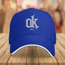 1PC, Fashionable And Unique Junk Opera The Ultimate Peon Printed Pattern, Adjustable Outdoor Sports, Back-To-School Season, Perfect Father's Day Sun Hat, Sandwich Birthday Gift Baseball Cap (Y36) - 黑色 - 查看 3