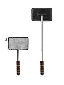 Escova de limpeza de para-brisa de carro (1 unidade), escova desembaçadora de para-brisa, escova de limpeza de vidro, esfregão prático para janelas de carro, limpador interno de carro, adequado para limpeza de carro, cozinha e banheiro. - Multicolorido - Ver 12